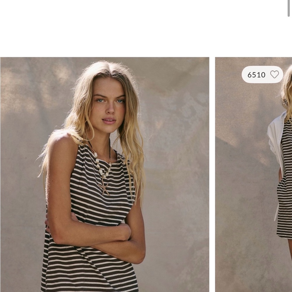 Free People Sailor mini dress